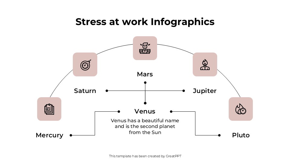 Stress At Work Infographics By Greatppt 7