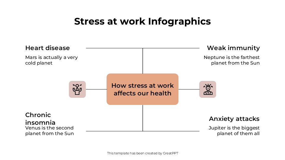 Stress At Work Infographics By Greatppt 8