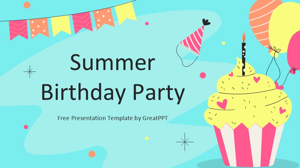 Summer Birthday Party By Greatppt 1