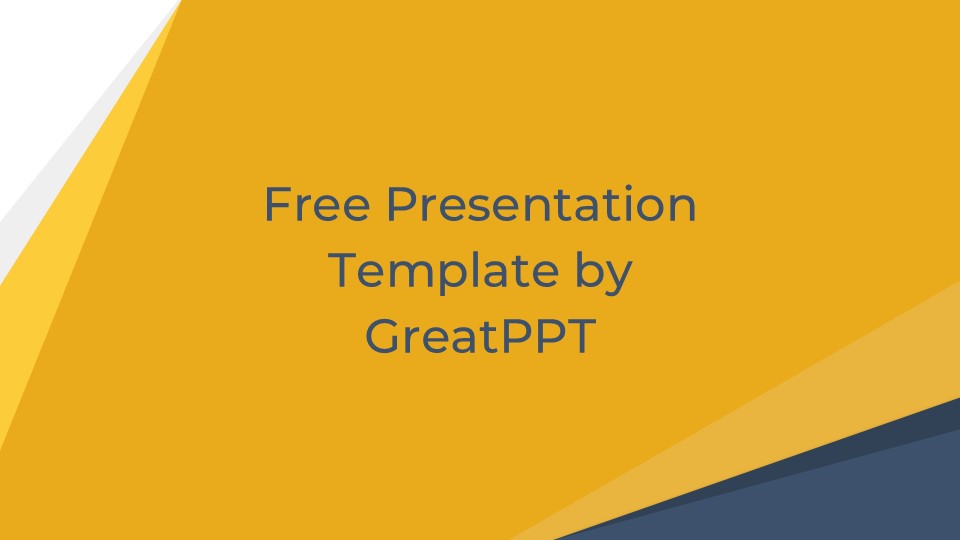 Yellow Abstract Business By Greatppt 1