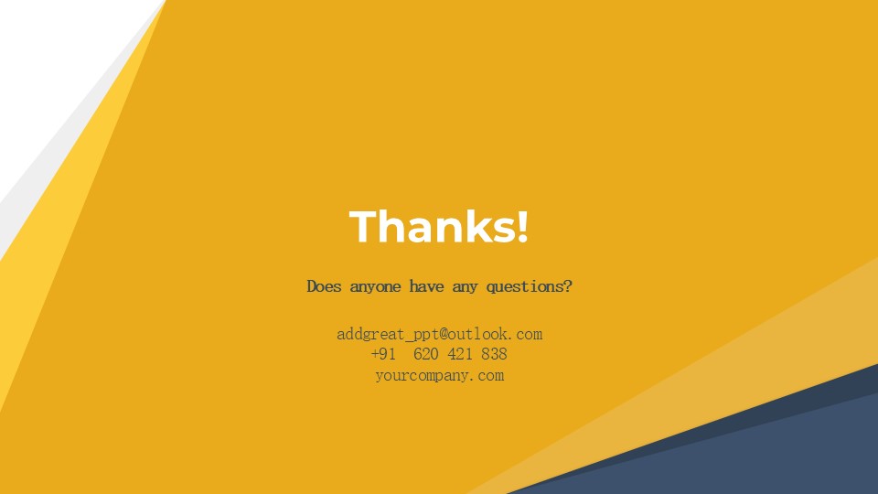 Yellow Abstract Business By Greatppt 30