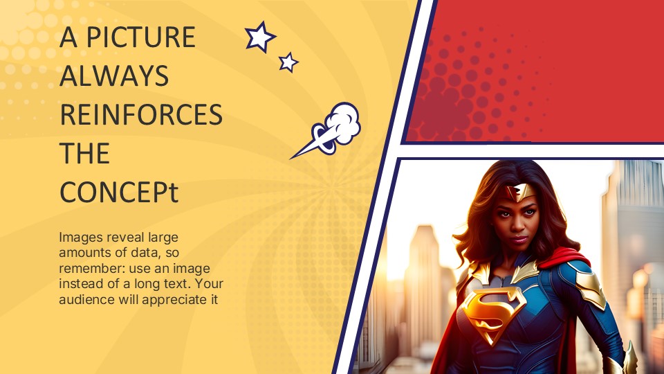 Superhero Stats Theme By Greatppt 16