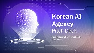 Korean Ai Agency Pitch Deck Xl By Greatppt 1