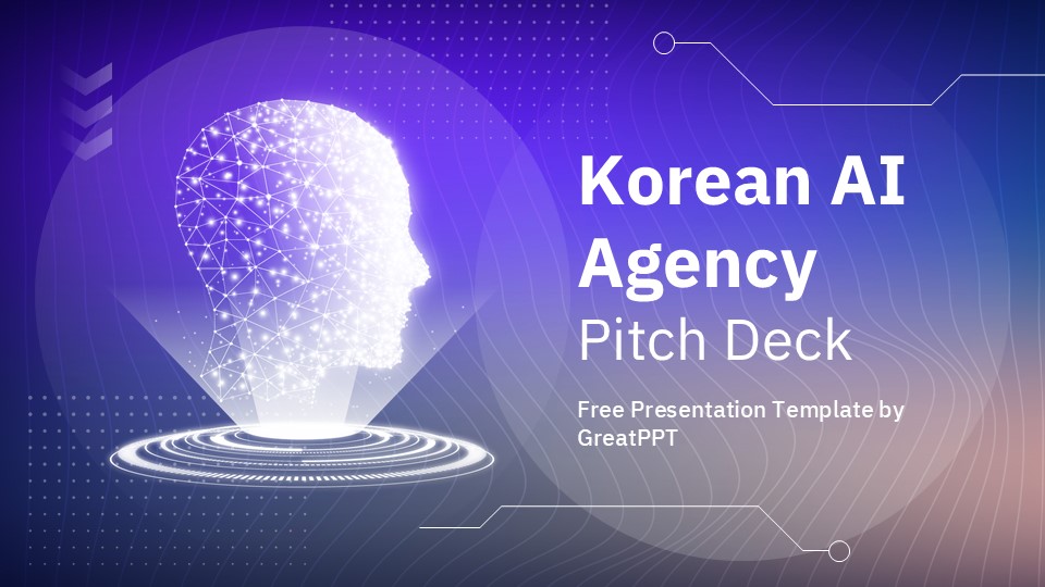 Korean Ai Agency Pitch Deck Xl By Greatppt 1