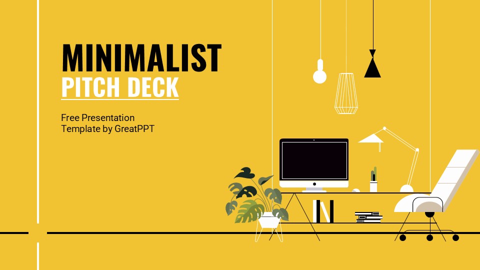Minimalist Pitch Deck By Greatppt 1