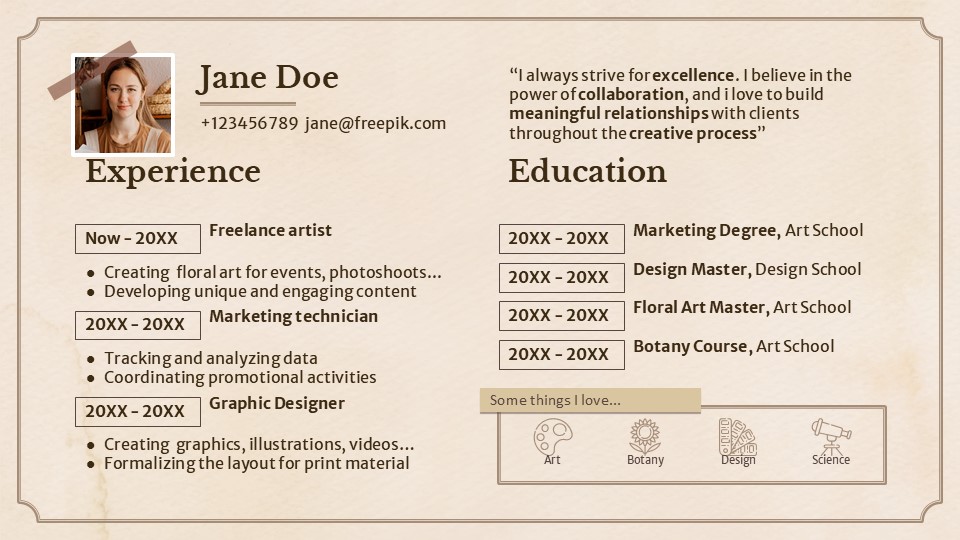 Vintage Academia Aesthetic Portfolio By Greatppt 6