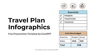 Travel Plan Infographics By Greatppt 1