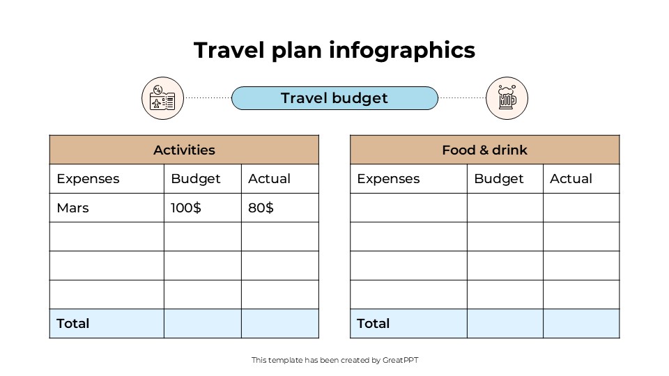 Travel Plan Infographics By Greatppt 8