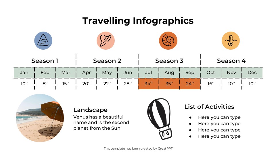 Travelling Infographics By Greatppt 4