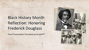 Black History Month Reflection Honoring Frederick Douglass By Greatppt 1
