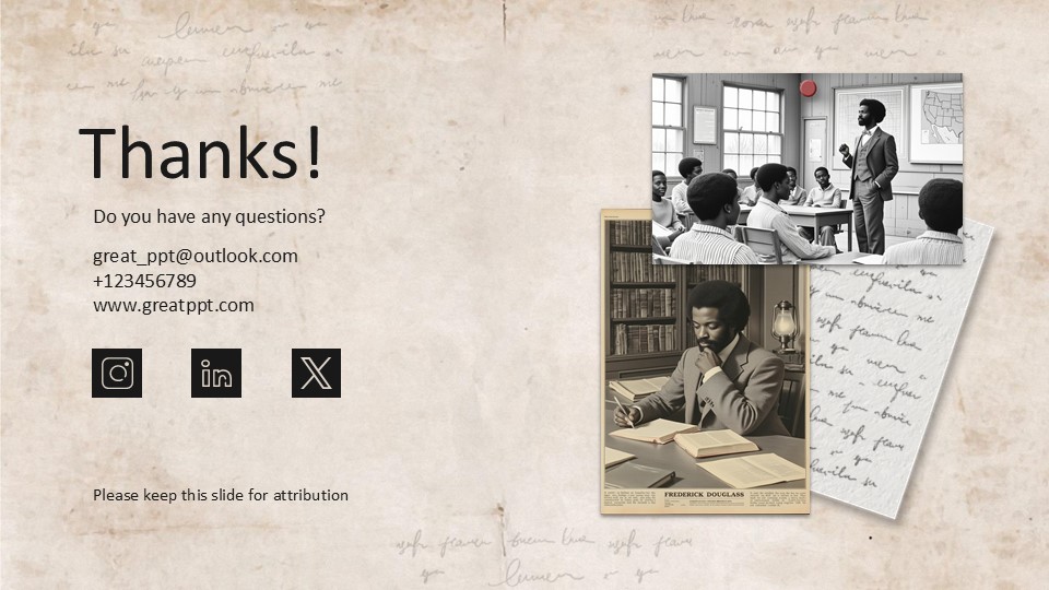 Black History Month Reflection Honoring Frederick Douglass By Greatppt 10