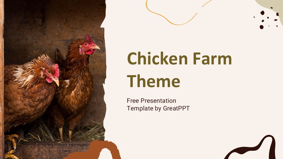Chicken Farm Theme By Greatppt 1
