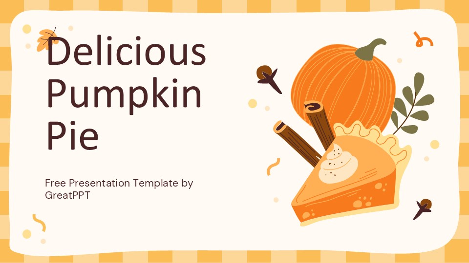 Delicious Pumpkin Pie By Greatppt 1
