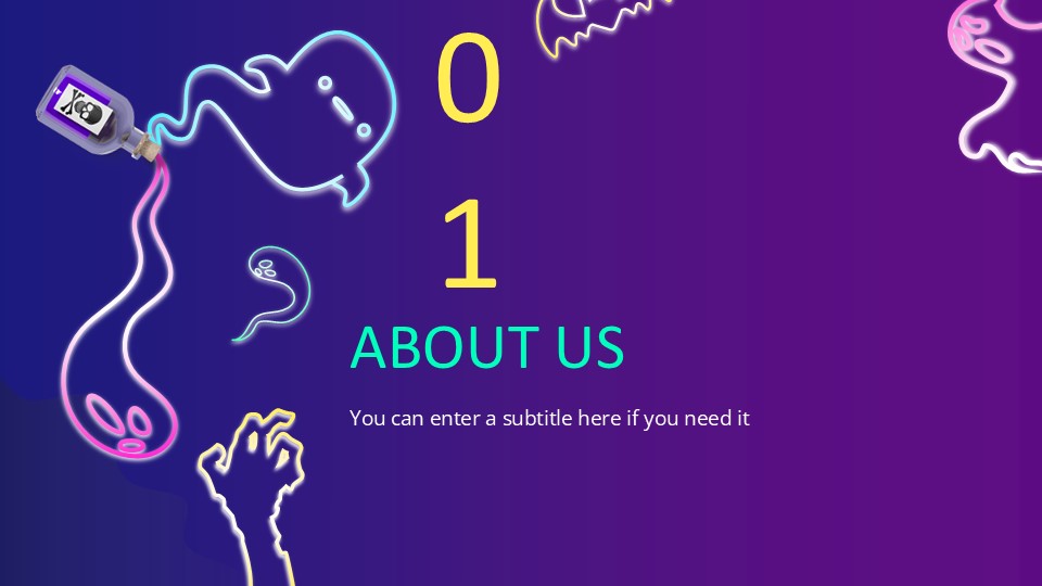 Neon Halloween Sales Mk Campaign By Greatppt 4