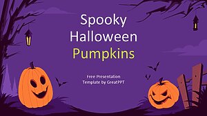 Spooky Halloween Pumpkins By Greatppt 1