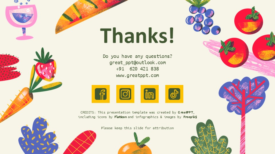 Spring Meal Picnic Minitheme By Greatppt 19