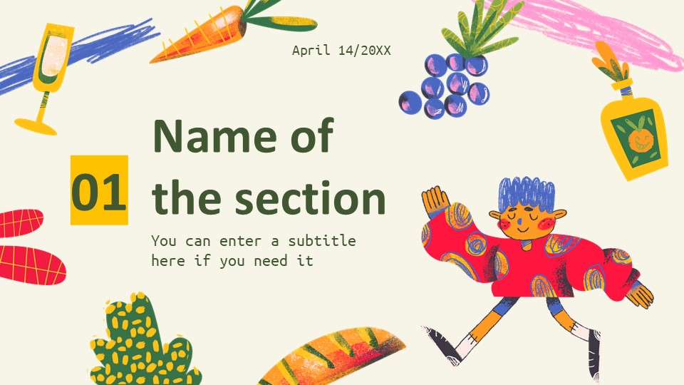 Spring Meal Picnic Minitheme By Greatppt 4