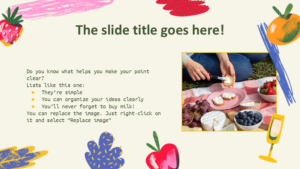 Spring Meal Picnic Minitheme By Greatppt 5