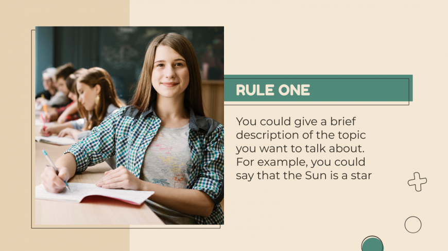 School Rules and Procedures Powerpoint Template