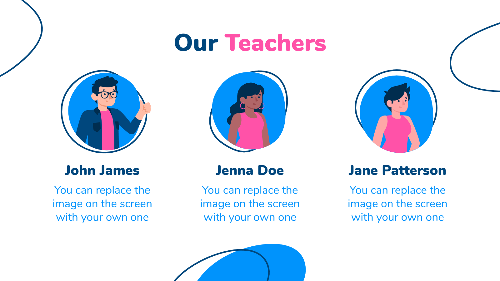 Language Center Powerpoint Template