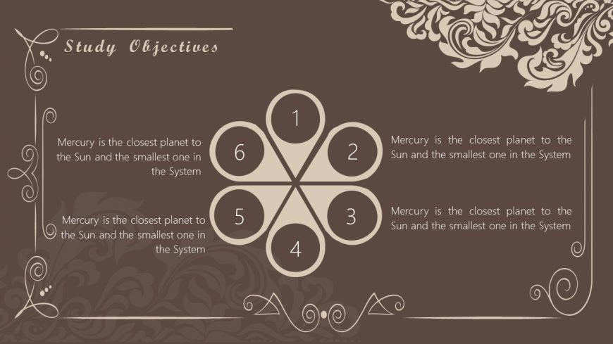 Classical Literature Thesis Powerpoint Template