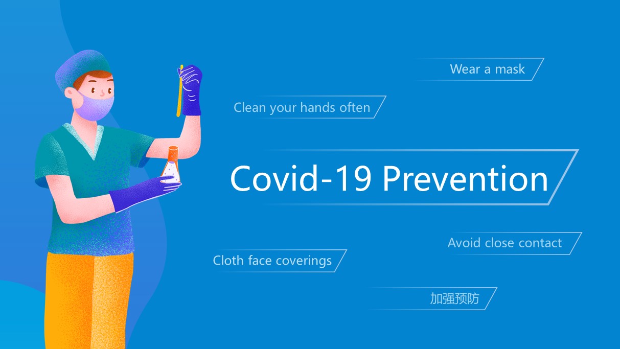 COVID-19 Prevention Powerpoint Template