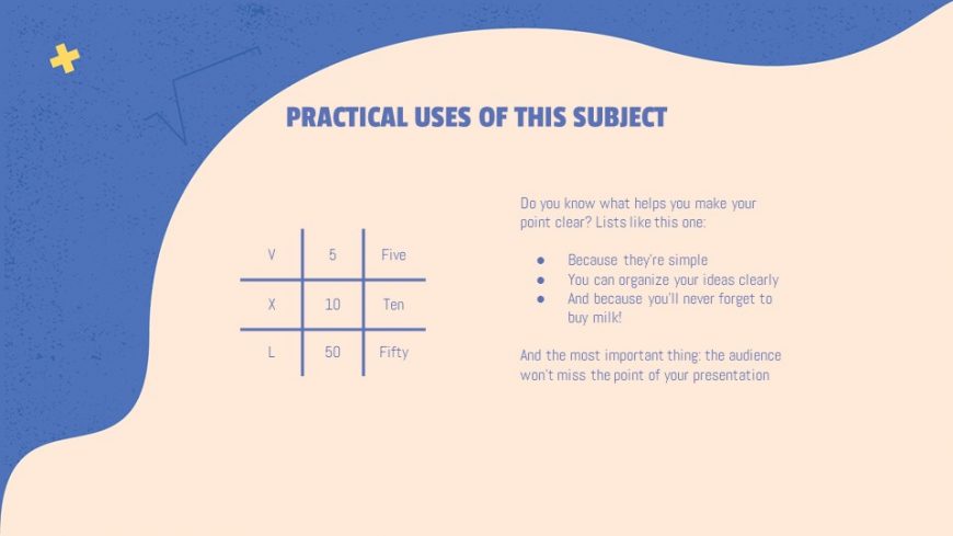 Math Lesson Powerpoint Template