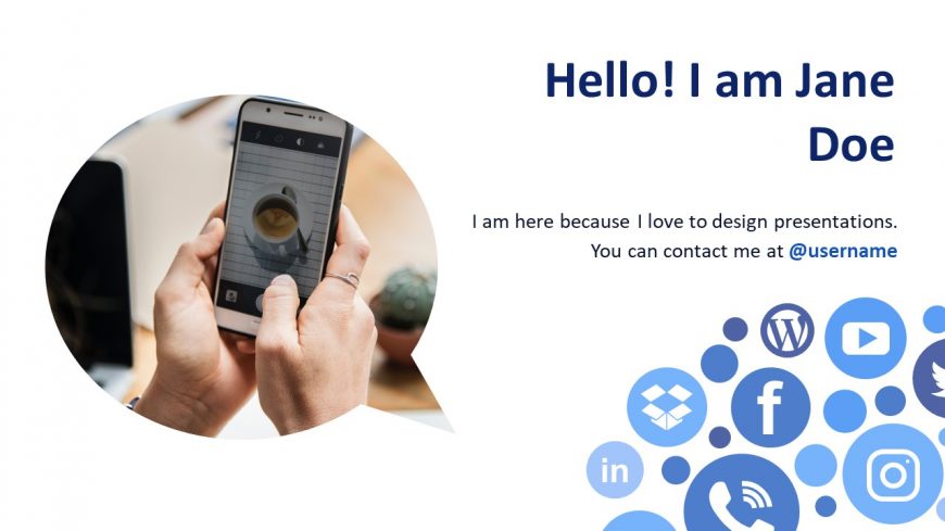 Social Media Powerpoint Template