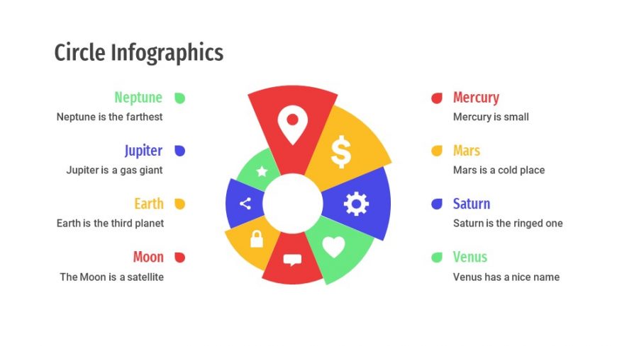 Circle Infographic Template