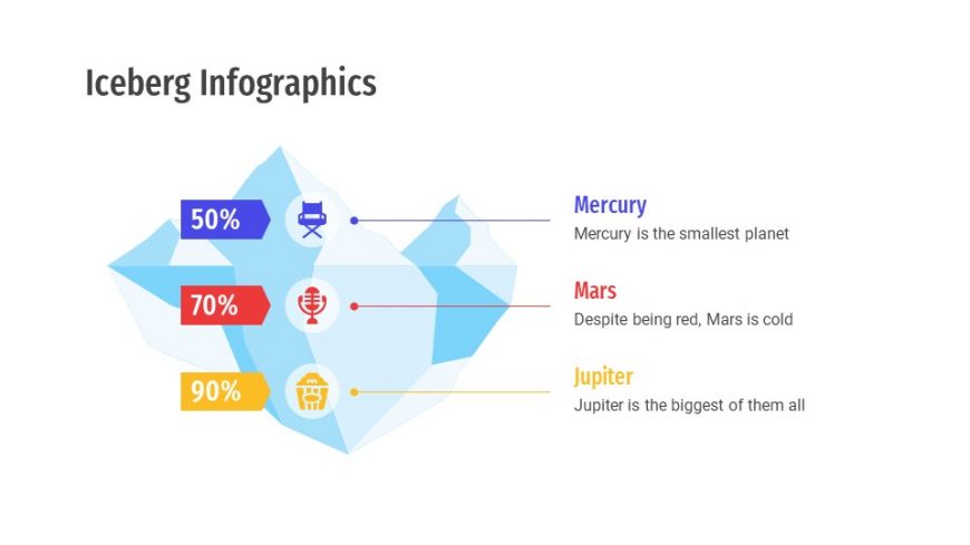 Iceberg Infographics Templates