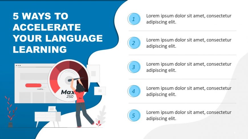 Language Lesson PowerPoint Template