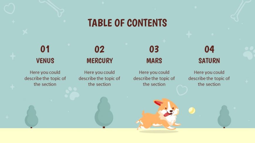 Puppy Training Powerpoint Template