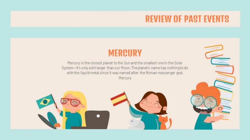 School Newsletter PowerPoint Template