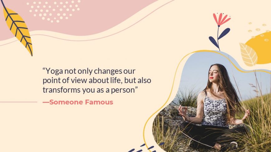 Yoga Workshop PowerPoint Template