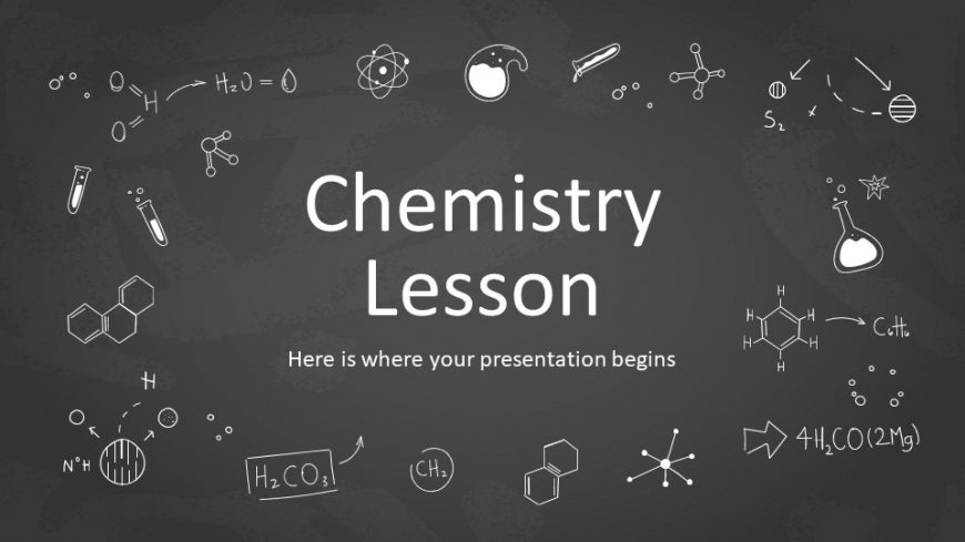 Chemistry Lesson PowerPoint Template - GreatPPT