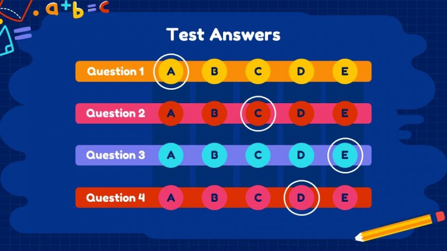 Math Weekly Lesson Plan PowerPoint Template