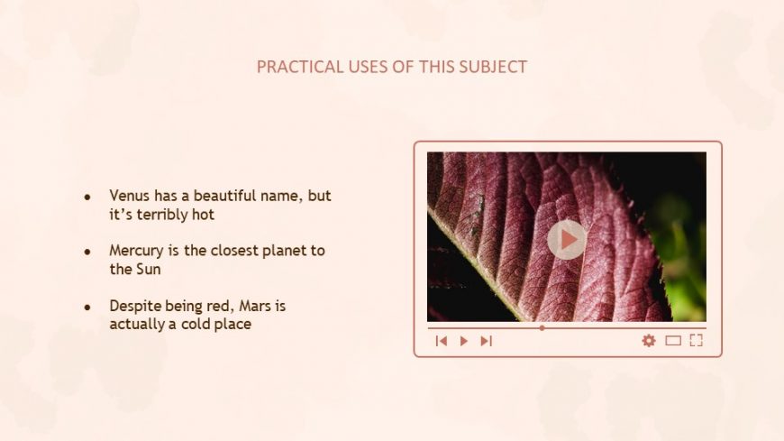Botany Lesson PowerPoint Template