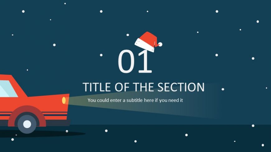 Christmas Presents PowerPoint Template