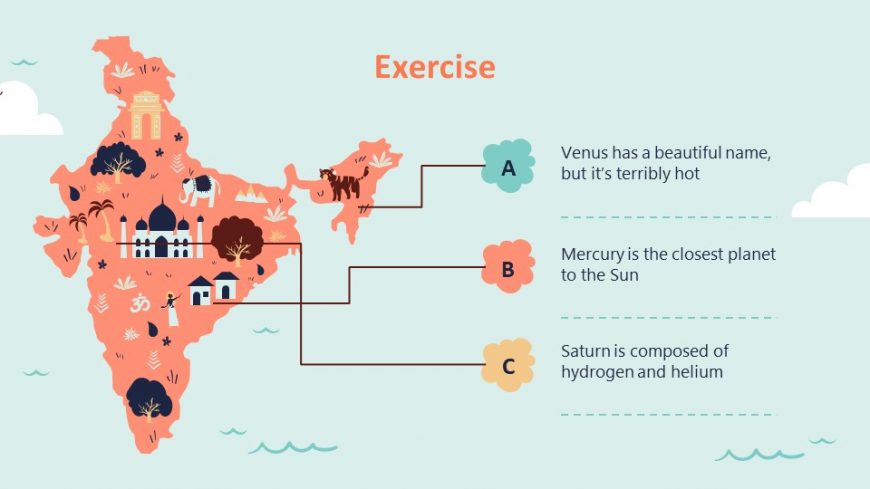 Elementary Geography Lesson PowerPoint Template
