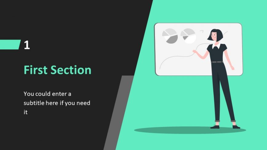 Monthly Marketing Report PowerPoint Template