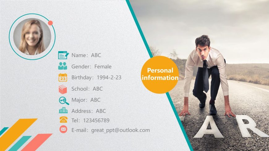 Student Career Plan PowerPoint Template