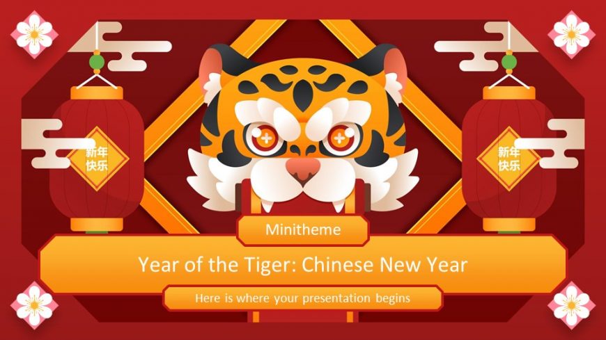 Lunar New Year:2022 Year of The Tiger