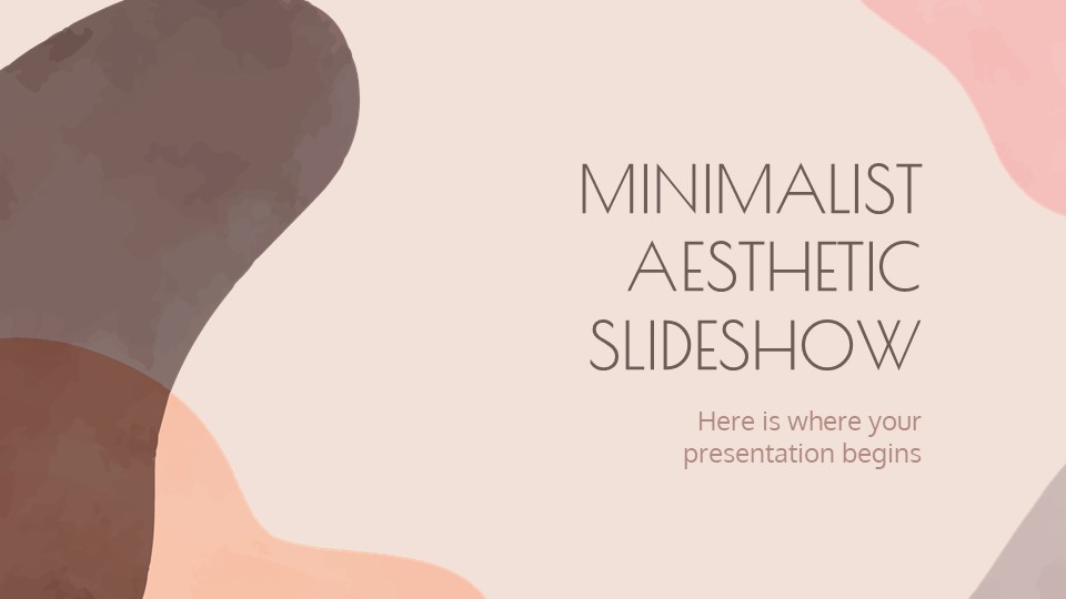 Minimalist Aesthetic Presentation1