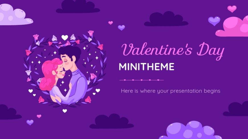 Valentine's Day Purple Minitheme