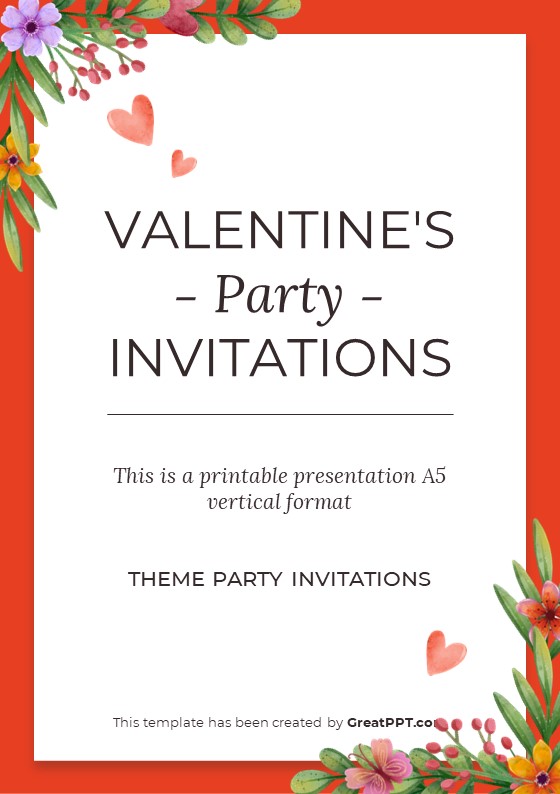 Valentine’s Party Invitations