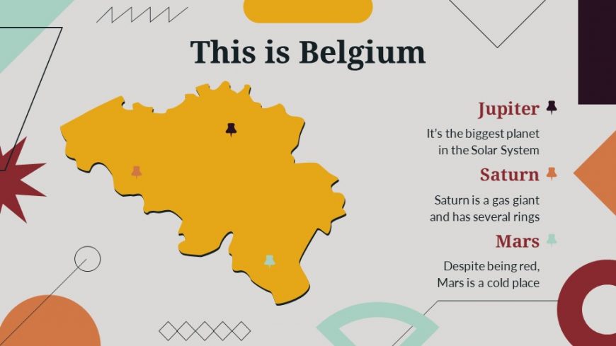Geography Lesson for College: Provinces of Belgium