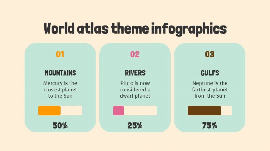 World Atlas Theme Infographics