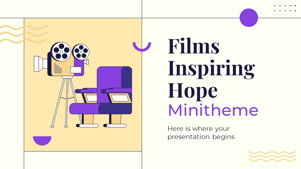 Films Inspiring Hope Minitheme
