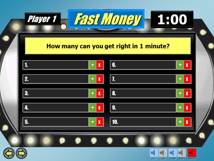 Family Feud Ecosystems