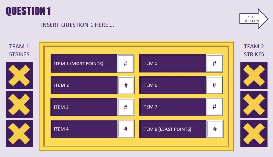 Family Feud School Game Show